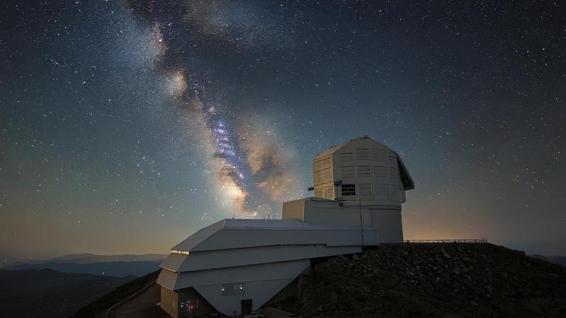 O Observatório Vera C. Rubin está localizado na região de Coquimbo, no norte do Chile