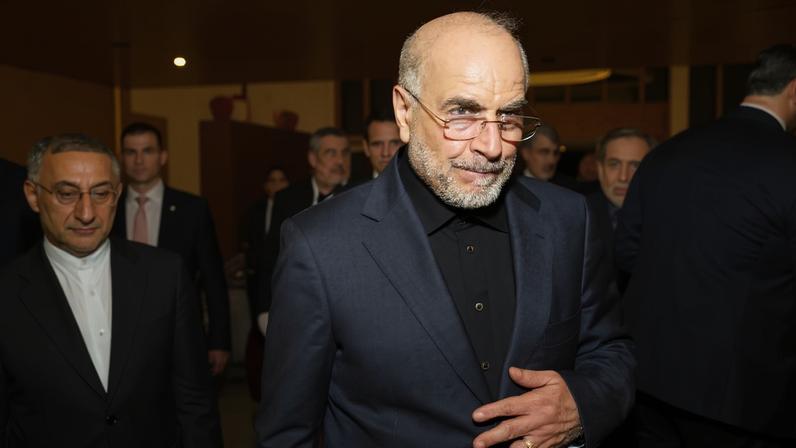 O presidente do Parlamento e negociador do Irã, Mohammad Bagher Ghalibaf: regime islâmico quer ter controle do Estreito de Ormuz. (Foto: URS FLUEELER/EFE/EPA)