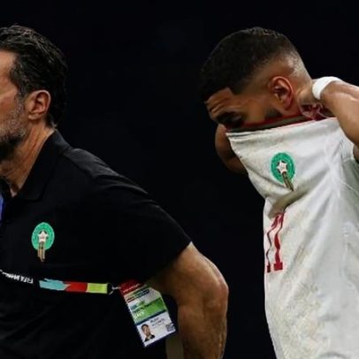 Artilheiro do Marrocos na Copa, Saibari é substituído por lesão