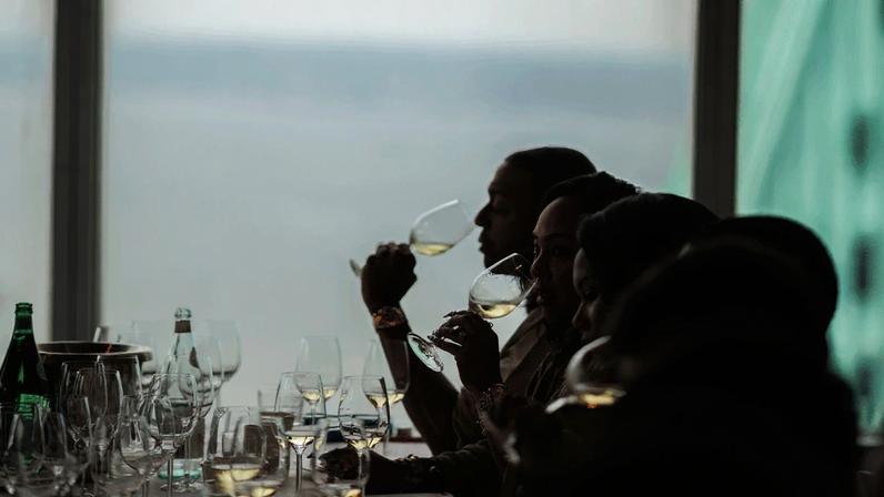 Guests at the sold-out Champagne Delamotte and Salon masterclass at the 2026 Decanter Fine Wine Encounter NYC.