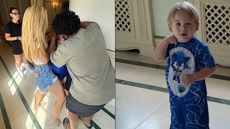 José Leonardo dá trabalho para cortar o cabelo