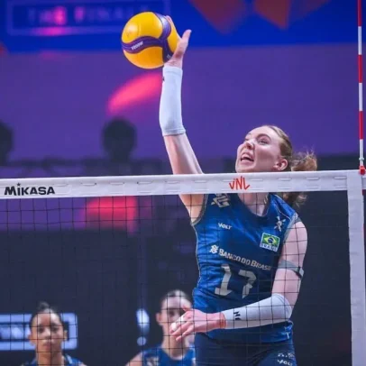 Brasil vira sobre o Japão e vai à semifinal da VNL Feminina