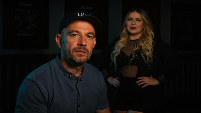 Juliano Tchula e Marilia Mendonça, foto colorida.