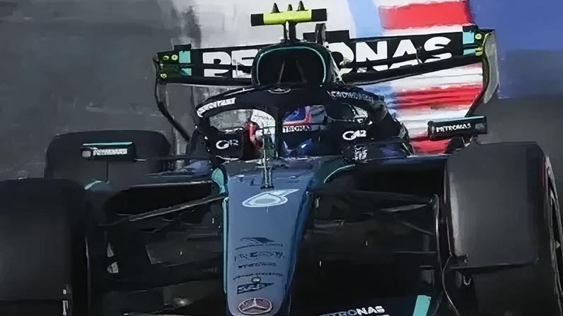 Kimi Antonelli no TL 2 do GP da Áustria de 2026