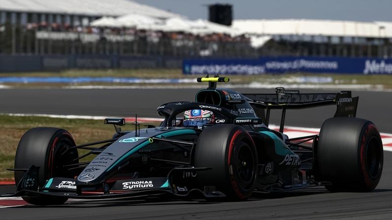 Kimi Antonelli no circuito de Silverstone