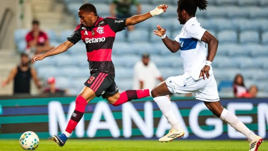 Flamengo vence Lausanne em amistoso com gols de Lorran e Wallace Yan