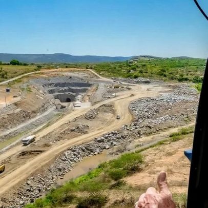 Lula inaugura túnel da transposição no RN sem água