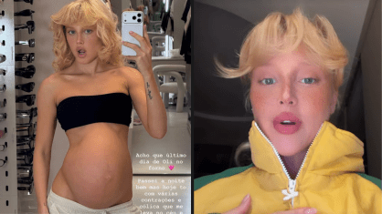 Malu Borges diz que filha poderia nascer durante jogo do Brasil