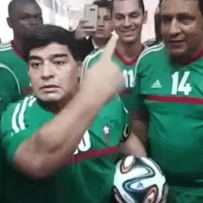 Jogo de Maradona em 2015 vira meme viral na Copa de 2026