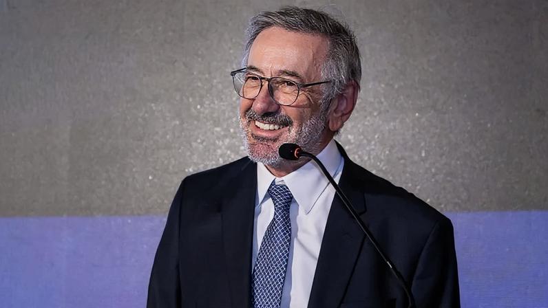 O ministro do MDIC (Ministério do Desenvolvimento, Indústria, Comércio e Serviços), Márcio Elias Rosa, durante discurso