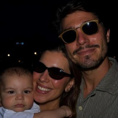 Mariana Rios comemora 41 anos com marido e filho