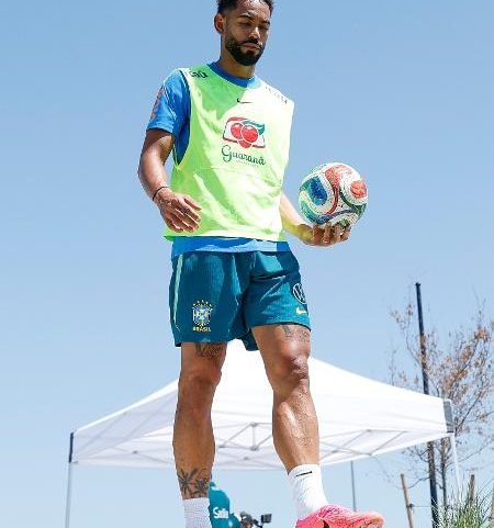 Matheus Cunha, atacante da seleção