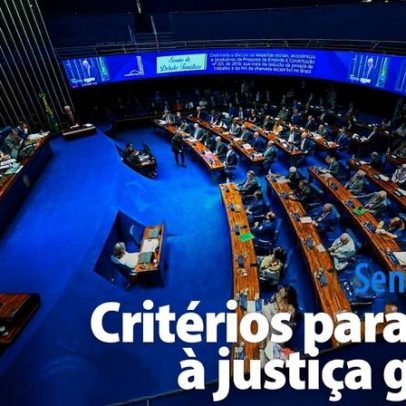 Senado aprova critérios para acesso à justiça gratuita
