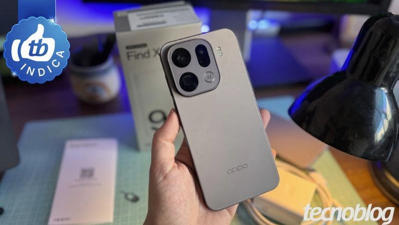 Oppo Find X9 Pro é um topo de linha completo para qualquer necessidade; confira os outros modelos da lista (Imagem: Ana Marques/Tecnoblog)