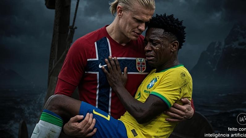 Eliminação do Brasil pela Noruega vira meme nas redes