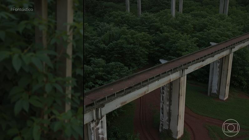 Criança de 9 anos sofreu acidente com mesma equipe 3 meses antes de queda fatal de jovem sem corda em SP — Foto: Reprodução/TV Globo
