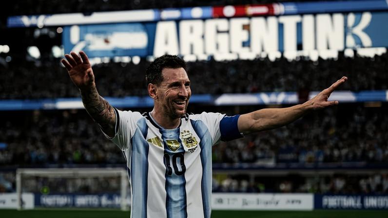 Foto colorida de Lionel Messi - Metrópoles