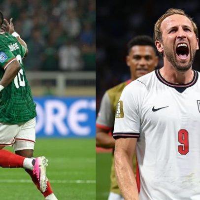 México e Inglaterra voltam a se enfrentar 60 anos após único duelo em Copas