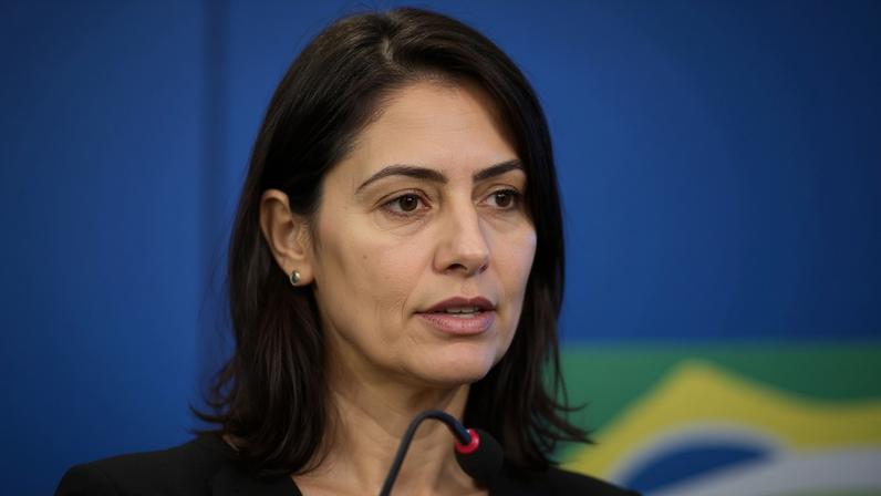 Michelle Bolsonaro, ex-primeira-dama (Foto: Isac Nóbrega/PR)