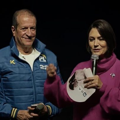 Michelle não quer participar da campanha de Flávio, afirma Valdemar