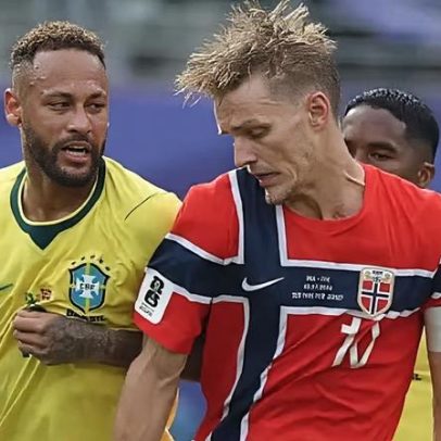 Capitão da Noruega comenta sobre Neymar durante a eliminação do Brasil
