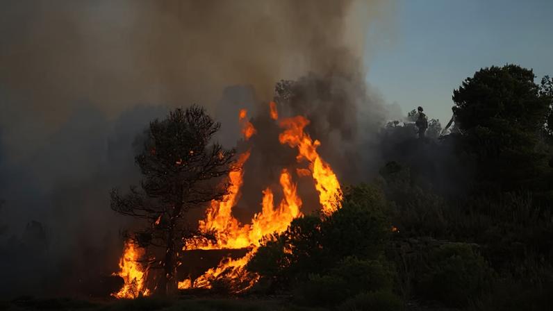 Fogo consumiu 2.300 hectares no nordeste da Espanha