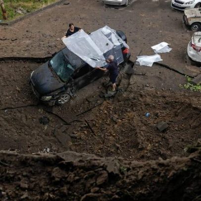 Rússia lança mísseis em Kiev; 14 pessoas morrem antes da cúpula da OTAN
