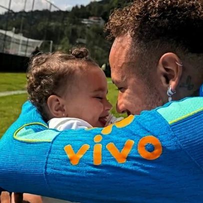Neymar celebra 1 ano da filha Mel em meio à Copa do Mundo