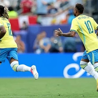 Neymar faz gol na eliminação e ri de goleiro da Noruega
