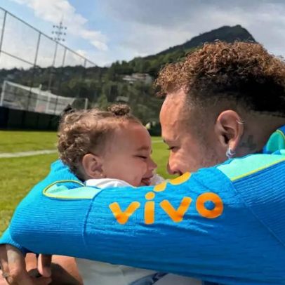 Neymar celebra 1 ano de Memel com post no Instagram