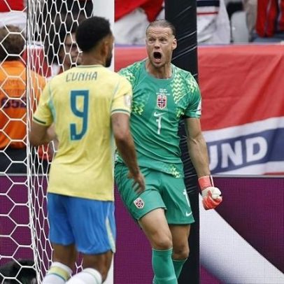 Pênalti perdido por Guimarães dá confiança à Noruega, afirma goleiro