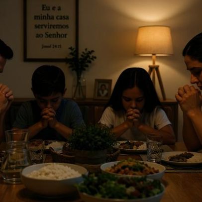 Oração entre pais e filhos não é rotina na maioria dos lares
