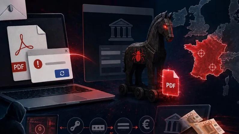 Vírus bancário ativo no Brasil foi adaptado para roubar usuários na Europa