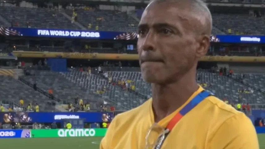 Romário vai recorrer após Justiça bloquear pagamentos da CazéTV por dívida de R$ 32,4 milhões