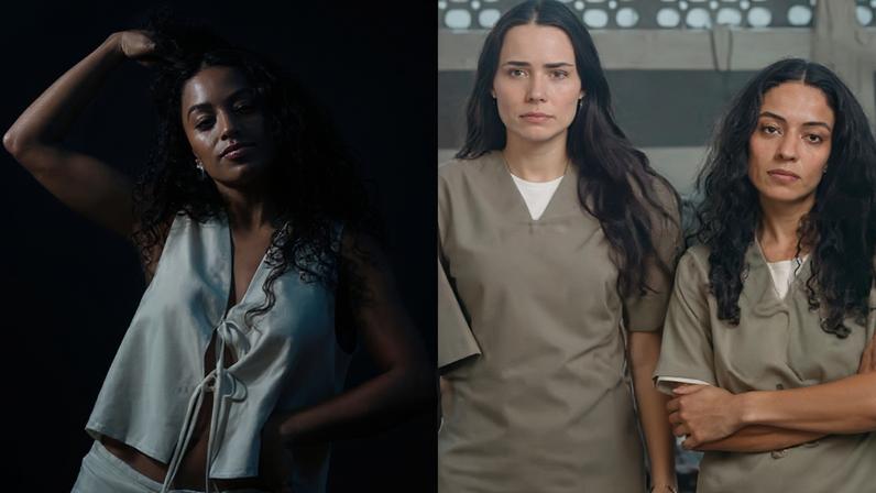 Pri Helena contracena com Leticia Colin em 'Quem Ama Cuida' — Foto: Foto: Marcella Calixto/ Instagram @_prihelena
