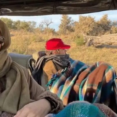 Sasha Meneghel curte safari com João Lucas durante viagem pela África