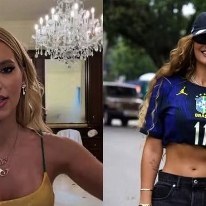 Famosas marcam presença no jogo Brasil x Noruega pela Copa do Mundo