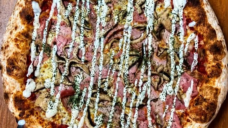 Pizza do Vozinha: receita em homenagem ao goleiro de Cabo Verde — Foto: Pesto Pizzas @pestopizzas