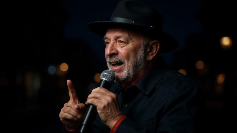 O presidente Lula durante anúncio de obras em Santa Catarina, no Estaleiro Detroit