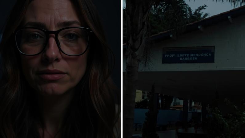 A professora Michele Ramos fez um desabafo nas redes sociais sobre um episódio de violência, que ocorreu na escola que leciona, em SJC — Foto: Reprodução/redes sociais