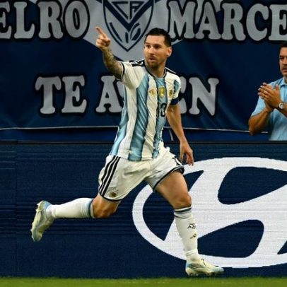 Messi marca em oito jogos consecutivos na Copa do Mundo