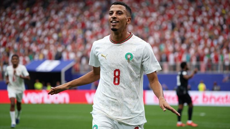 Azzedine Ounahi (Photo by Kevin C. Cox / GETTY IMAGES NORTH AMERICA / Getty Images via AFP)