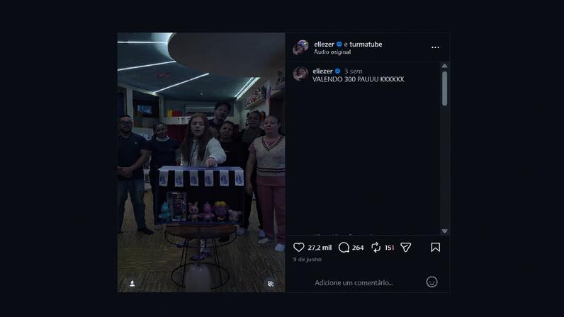 O Ministério Público do Trabalho investiga o reality show de Viih Tube e Eliézer com a participação de funcionários do casal após repercussão.