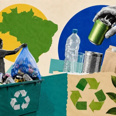Brasil enfrenta lacuna entre lixo reciclável e reciclado, aponta estudo