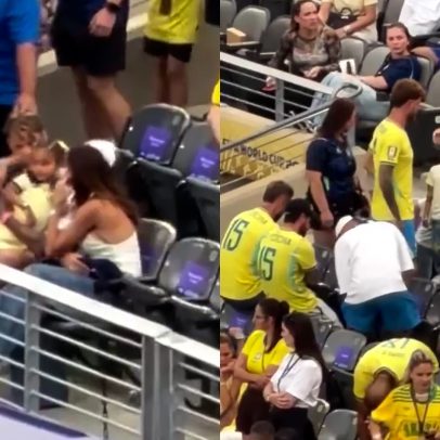 Jogadores da Seleção reencontram familiares