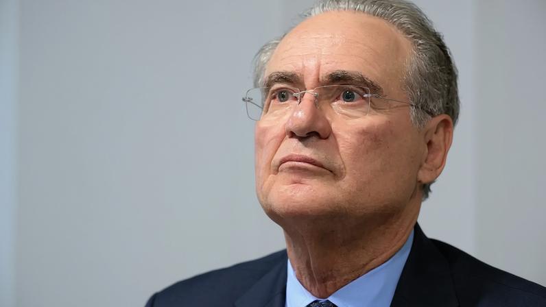 O senador Renan Calheiros (MDB-AL), pré-candidato à reeleição em 2026 (Edilson Rodrigues/Agência Senado)
