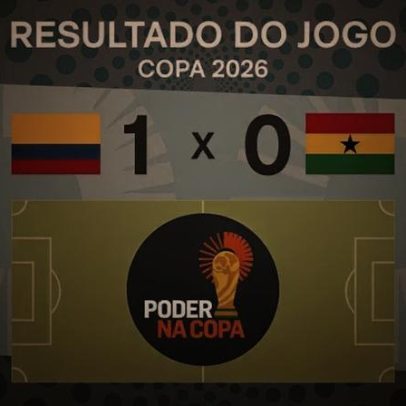 Colômbia vence Gana por 1-0: melhores momentos da Copa 2026