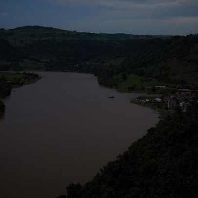Nível do rio Uruguai sobe após chuva volumosa no norte do RS