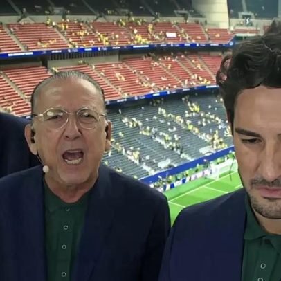 Galvão Bueno emociona ao narrar sua última Copa