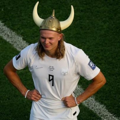 Chifre viking é fake; Haaland adotou, vikings nunca o usaram